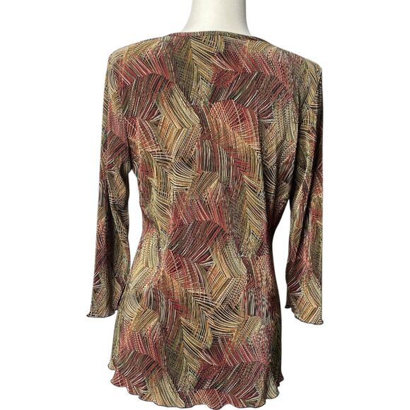 Lot of 3 Womens Dressbarn Fall Winter Tops Blouses T-Shirt 3/4 Sleeve Size Large - Picture 3 of 10